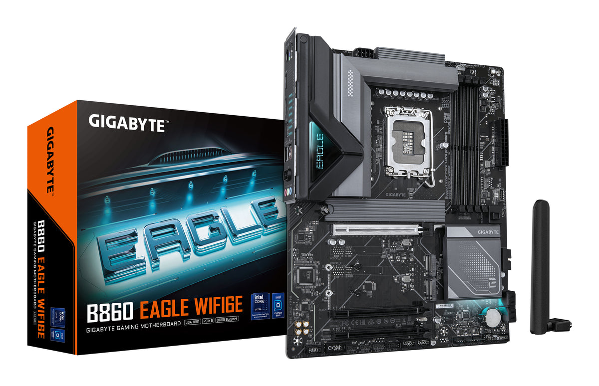 Gigabyte B860 EAGLE WIFI6E LGA1851 ATX Motherboard DDR5