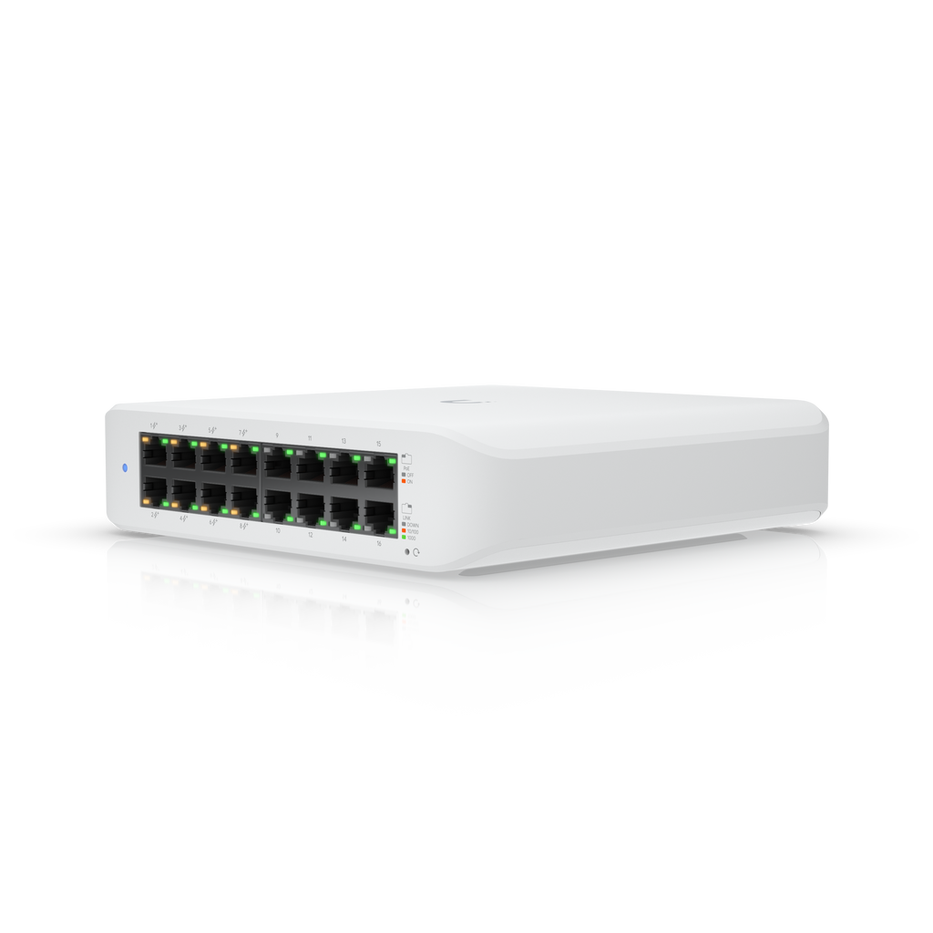Ubiquiti USW-Lite-16-POE UniFi Switch Lite 16 PoE 8x PoE+