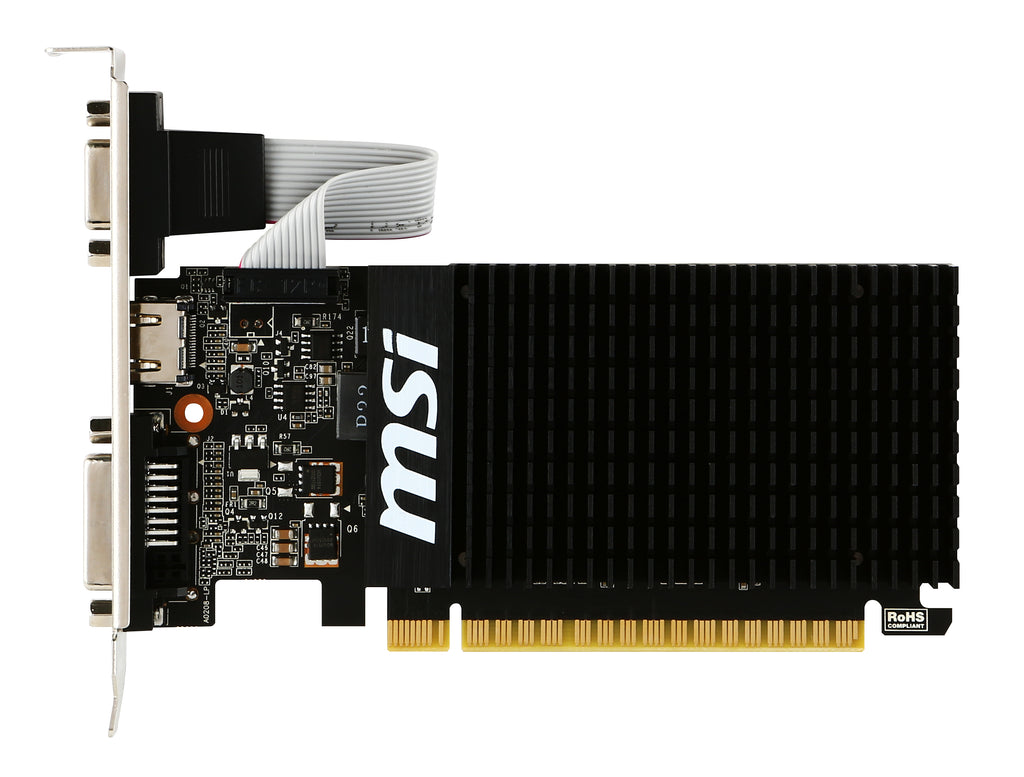 MSI GeForce GT 710 2GD3H LP - 2GB DDR3 Low Profile GPU