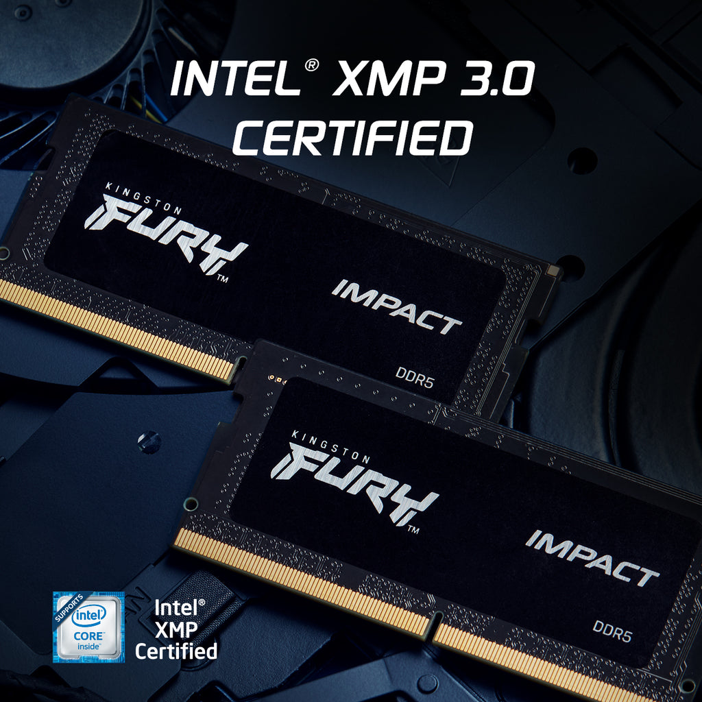 Kingston FURY Impact 32GB DDR5 5600MT/s CL40 SODIMM PnP