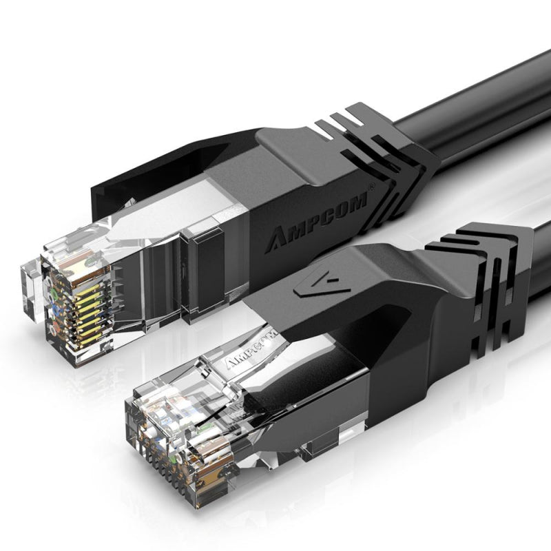 AMPCOM RJ45 Cat5e Network Cable - 0.5m to 5m - Tech Syndicate 