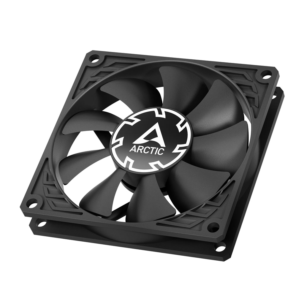 ARCTIC P8 Slim 8cm PWM PST Case Fan w/ Cable Splitter & Fluid Dynamic 300-3000 RPM - Tech Syndicate