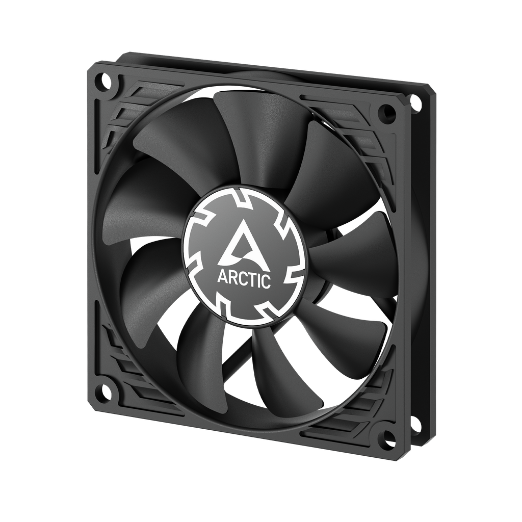 ARCTIC P8 Slim 8cm PWM PST Case Fan w/ Cable Splitter & Fluid Dynamic 300-3000 RPM - Tech Syndicate