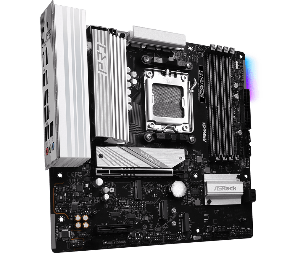 ASRock B850M Pro RS AM5 Micro-ATX Motherboard DDR5 PCIe 5.0