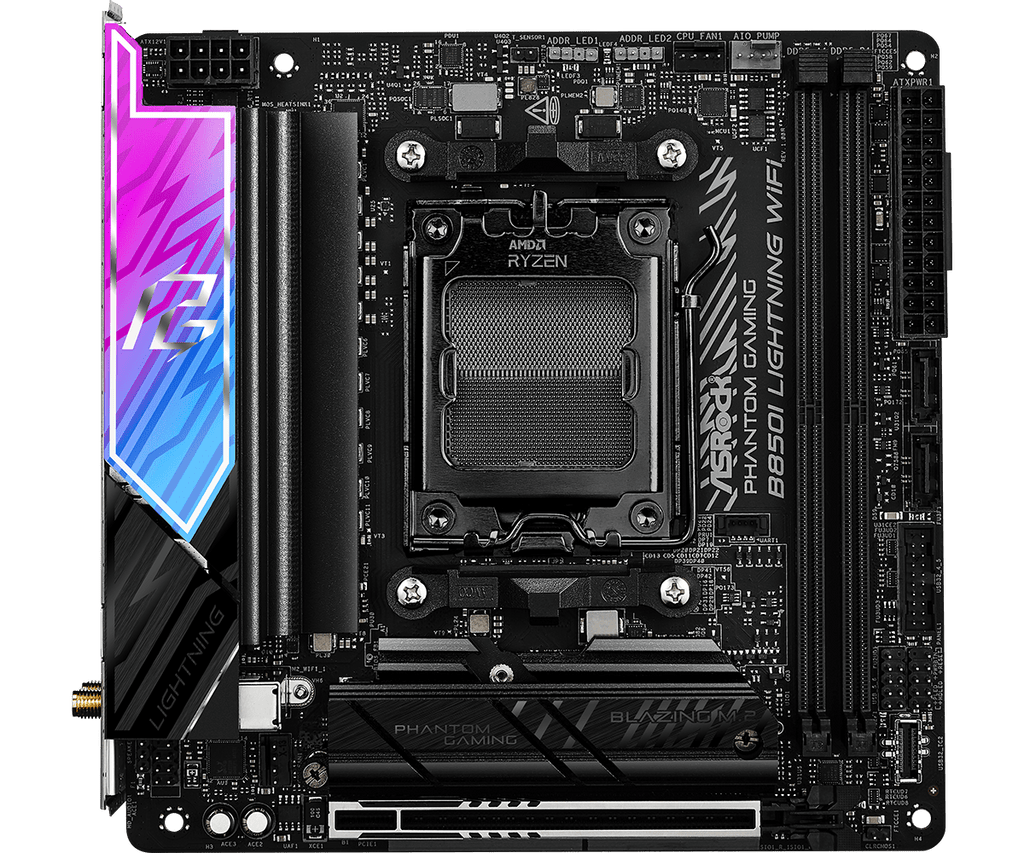 ASRock B850I Lightning WiFi Phantom Gaming AM5 Mini-ITX