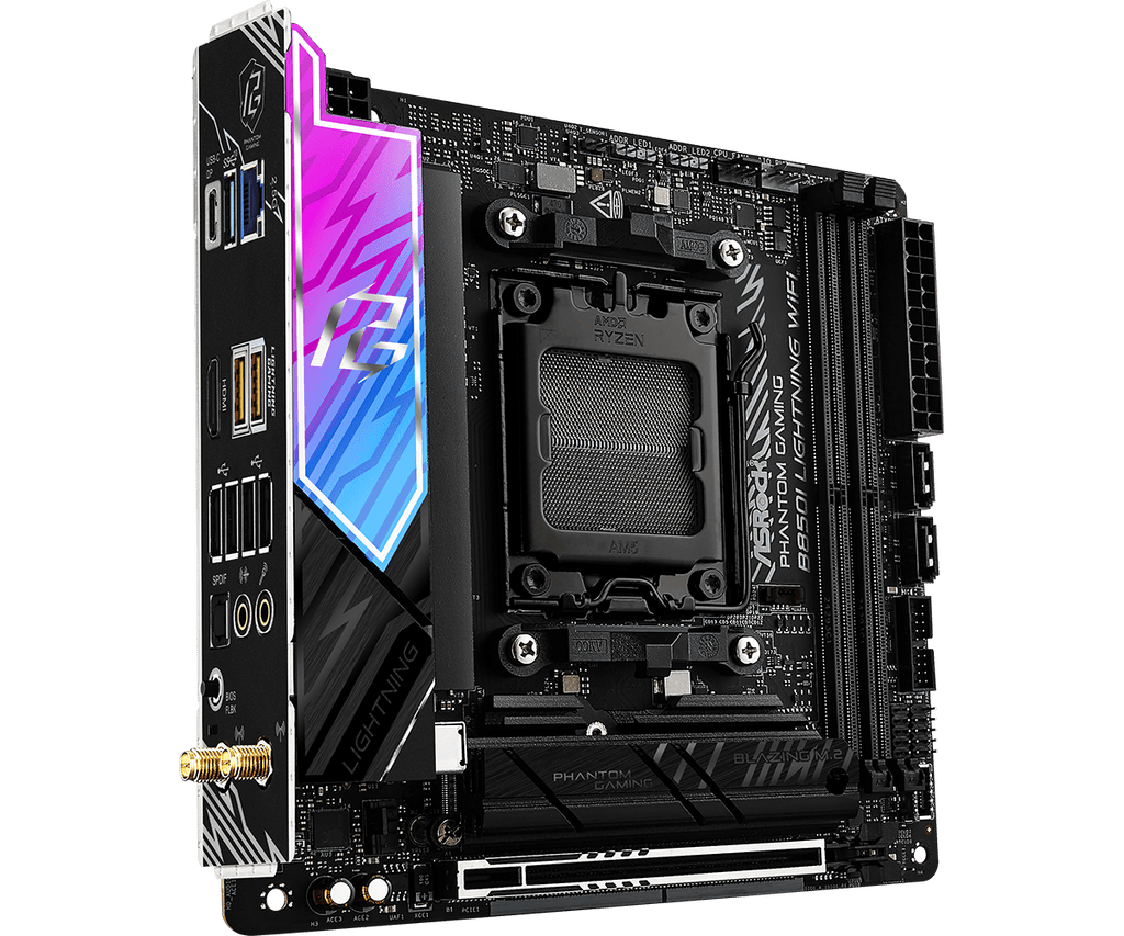 ASRock B850I Lightning WiFi Phantom Gaming AM5 Mini-ITX