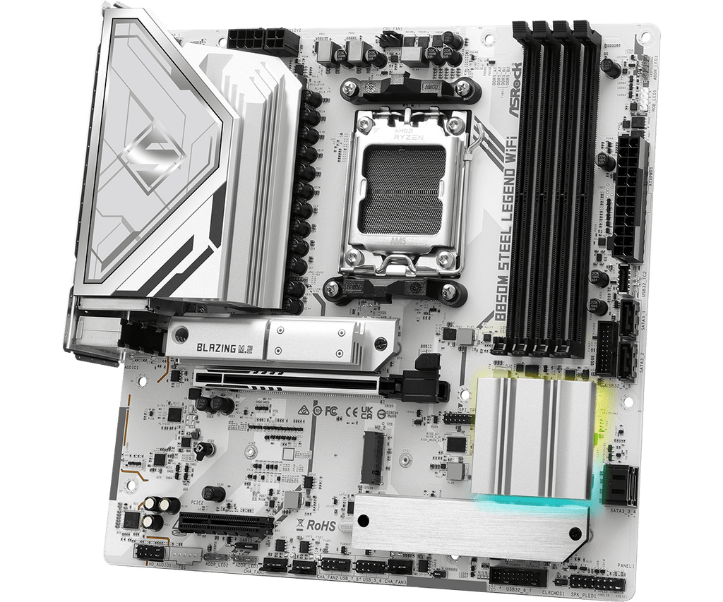 ASRock B850M Steel Legend WiFi AM5 Micro-ATX Motherboard