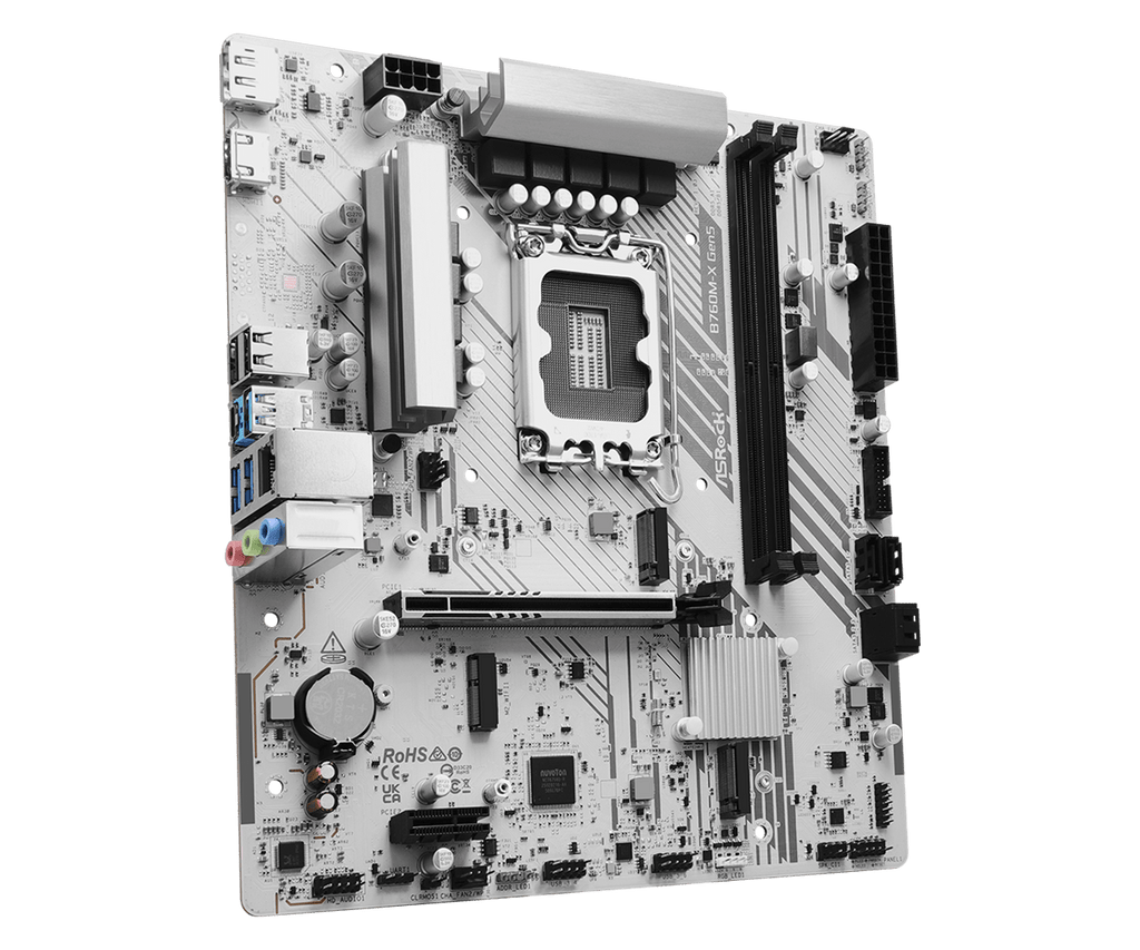 ASRock B760M-X Gen5 Micro-ATX Motherboard LGA1700 DDR5