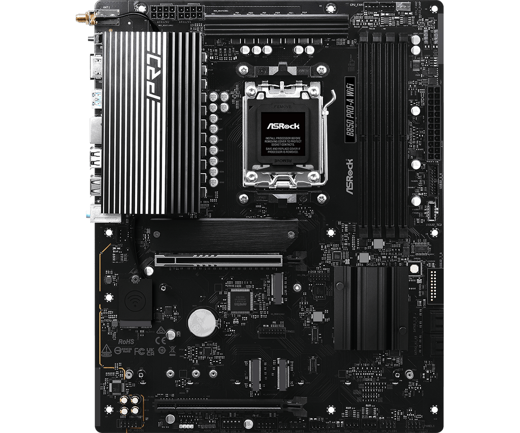 ASRock B850 Pro-A WiFi AM5 ATX Motherboard DDR5 Wi-Fi 6E