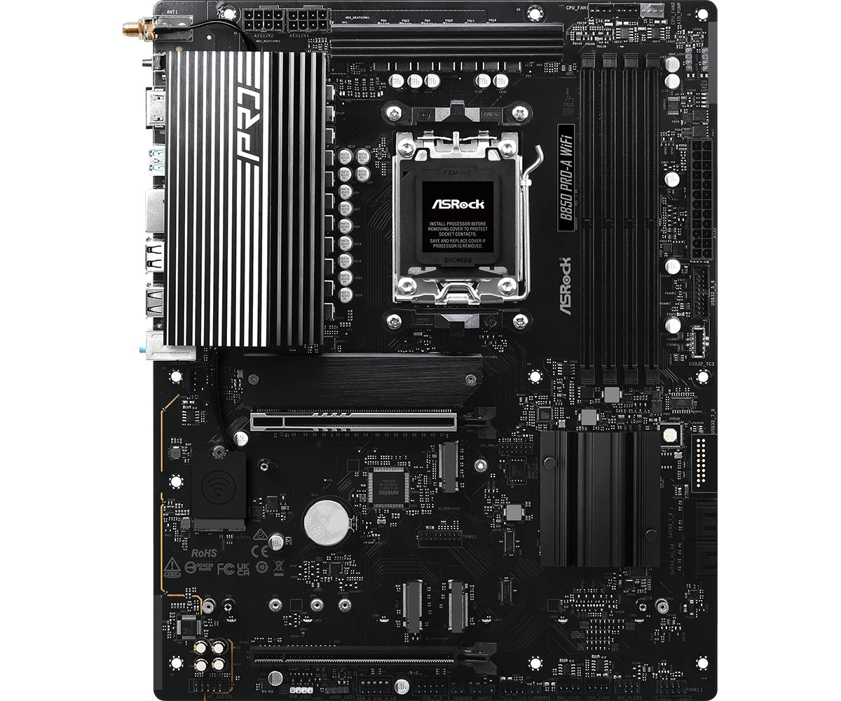 ASRock B850 Pro-A WiFi AM5 ATX Motherboard DDR5 Wi-Fi 6E