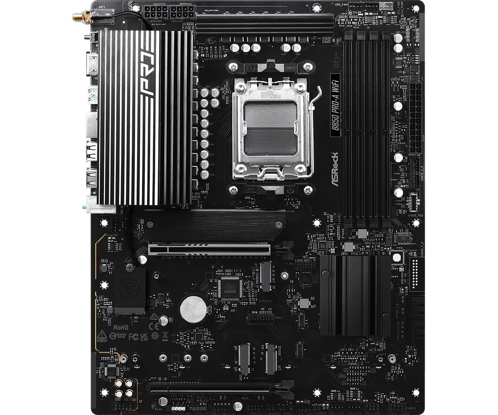 ASRock B850 Pro-A WiFi AM5 ATX Motherboard DDR5 Wi-Fi 6E