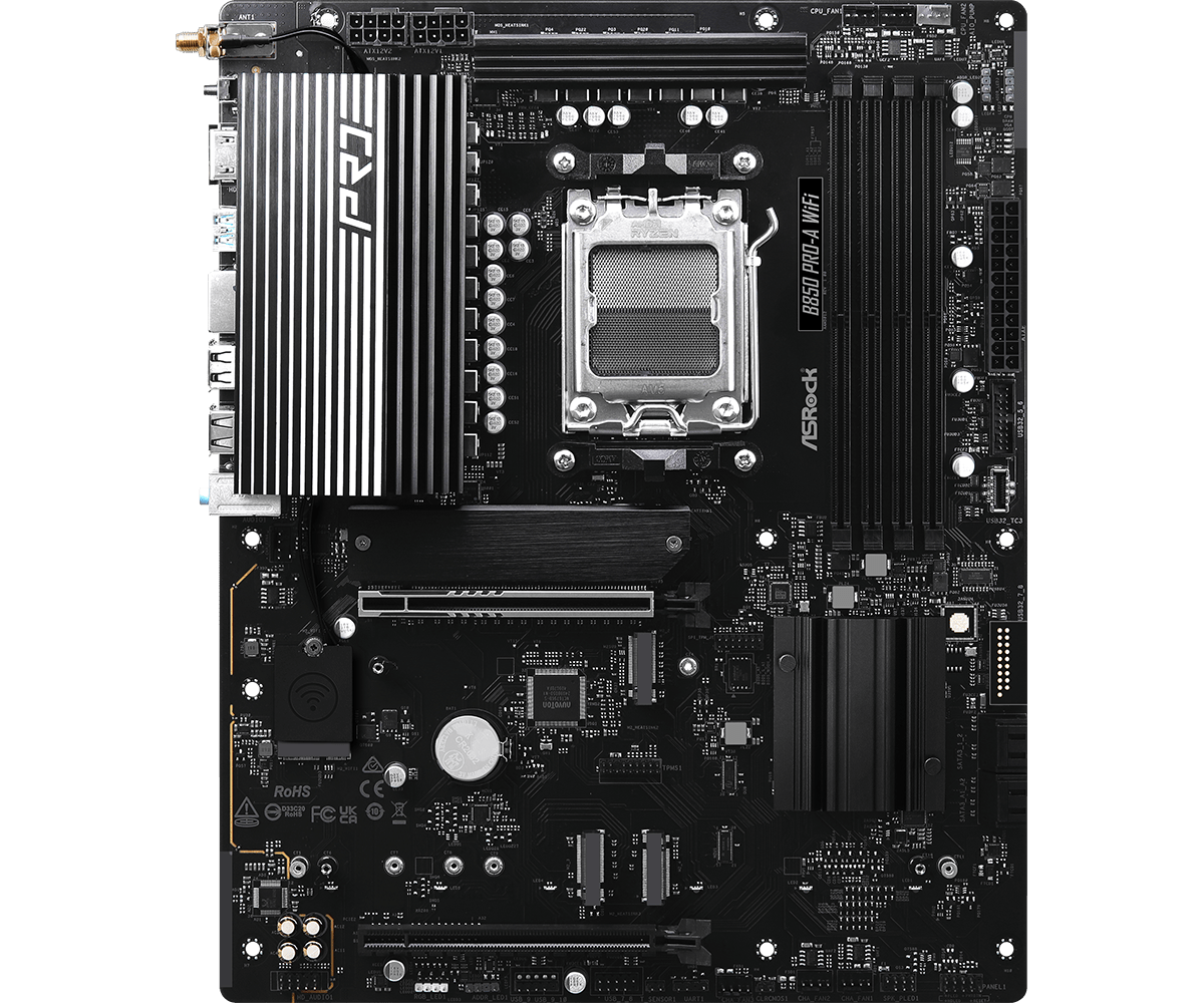 ASRock B850 Pro-A WiFi AM5 ATX Motherboard DDR5 Wi-Fi 6E