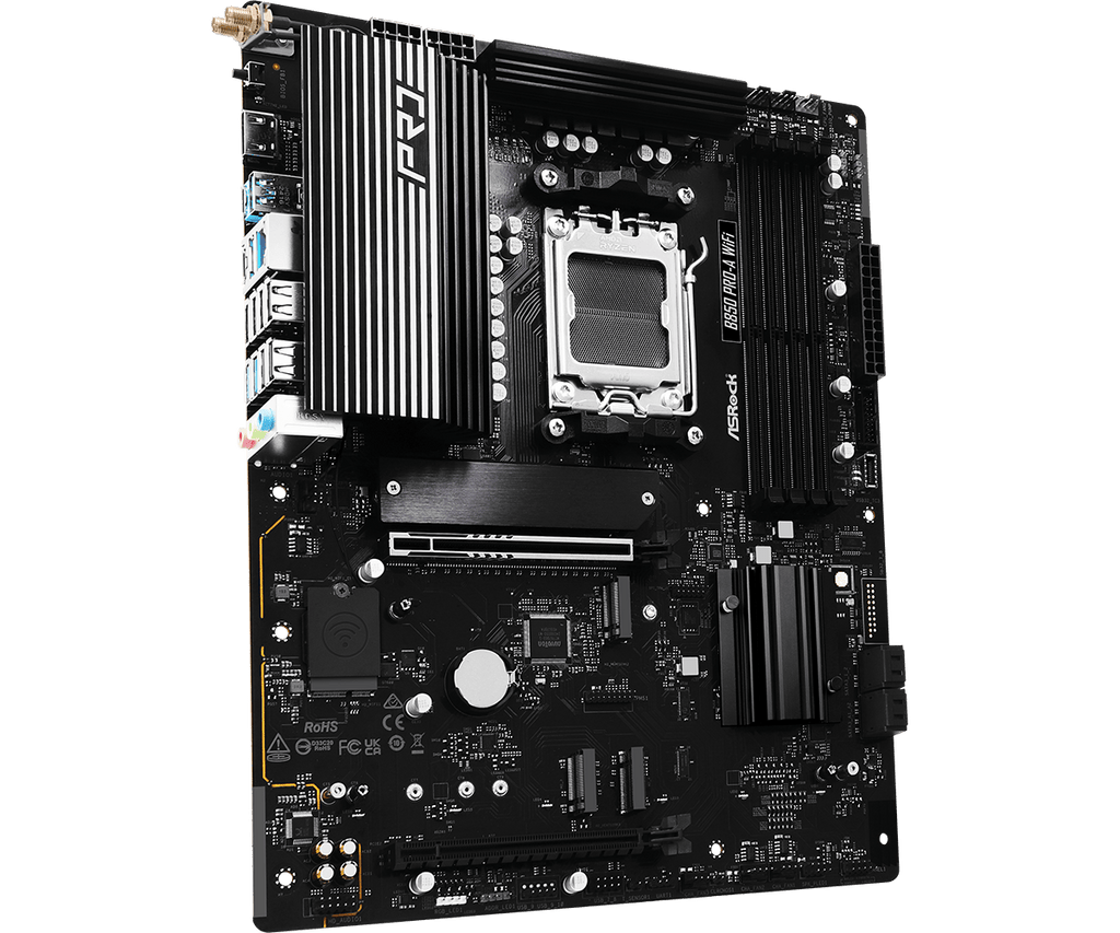 ASRock B850 Pro-A WiFi AM5 ATX Motherboard DDR5 Wi-Fi 6E