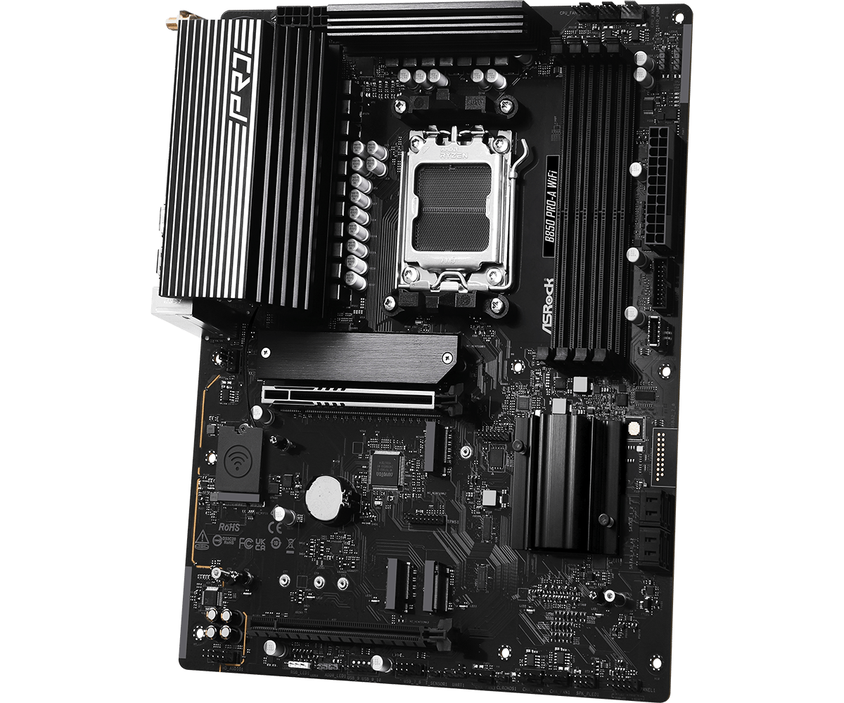 ASRock B850 Pro-A WiFi AM5 ATX Motherboard DDR5 Wi-Fi 6E
