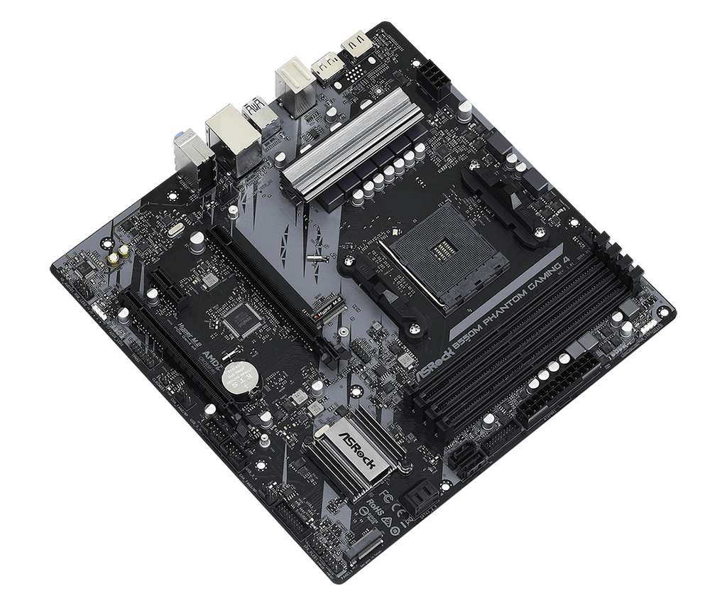 ASRock B550M Phantom Gaming 4 AM4 Micro-ATX Motherboard