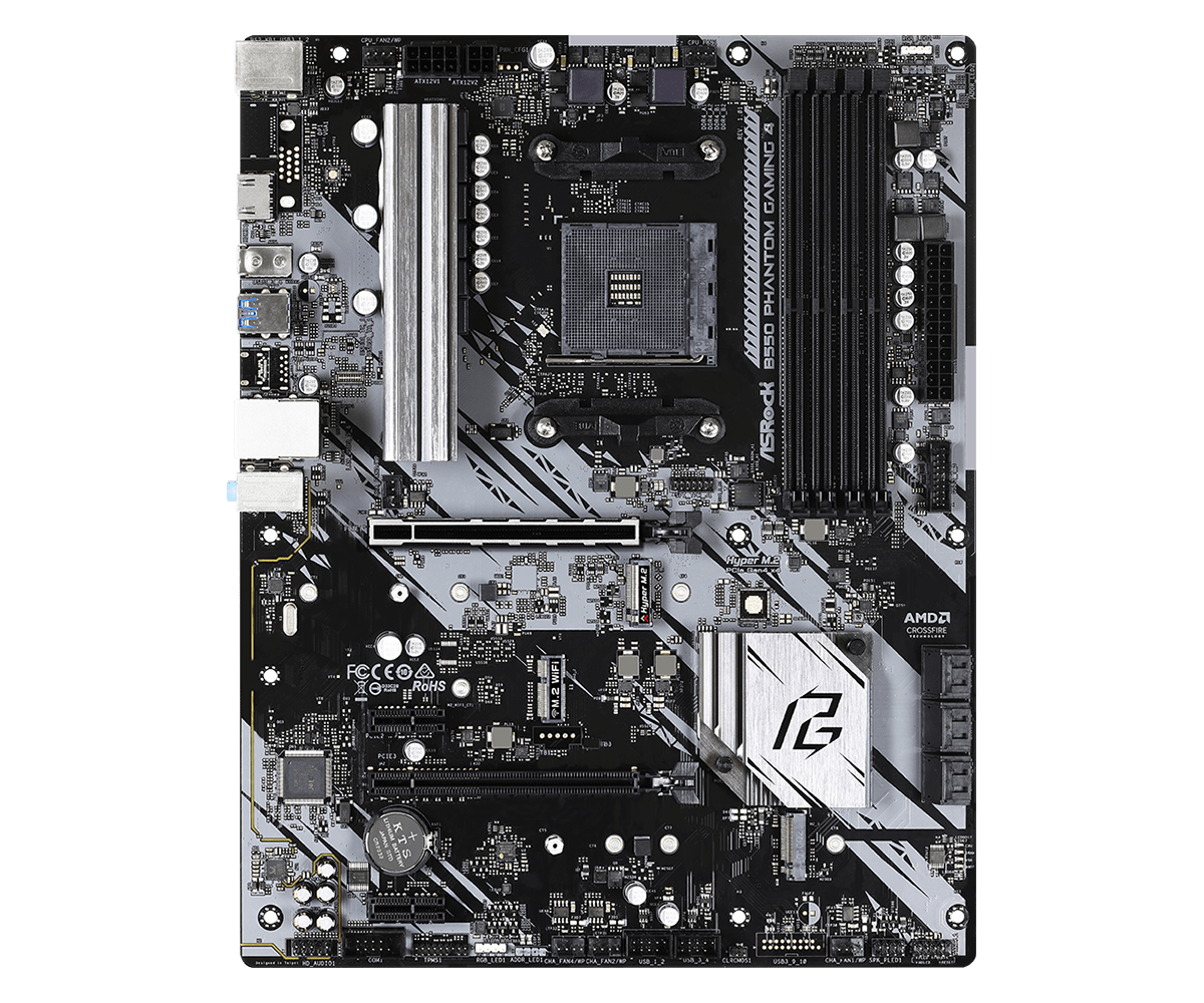 ASRock B550 Phantom Gaming 4 AM4 ATX Motherboard DDR4
