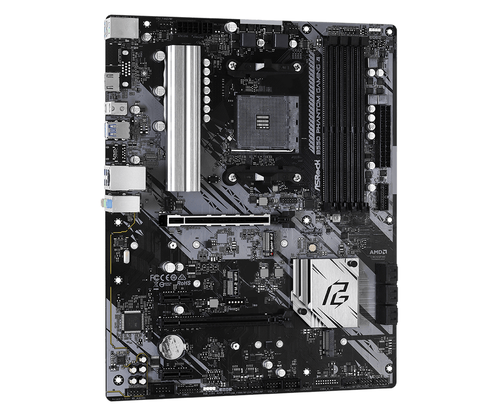 ASRock B550 Phantom Gaming 4 AM4 ATX Motherboard DDR4