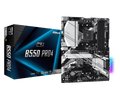 ASRock B550 Pro4 AM4 ATX Motherboard - DDR4, Dual M.2
