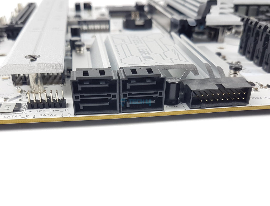 ASRock B860 Steel Legend WiFi - Connectors Side Bottom
