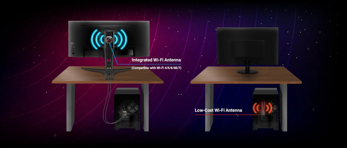 ASRock Phantom Gaming PG27QFW2A 27" QHD 400Hz IPS Monitor