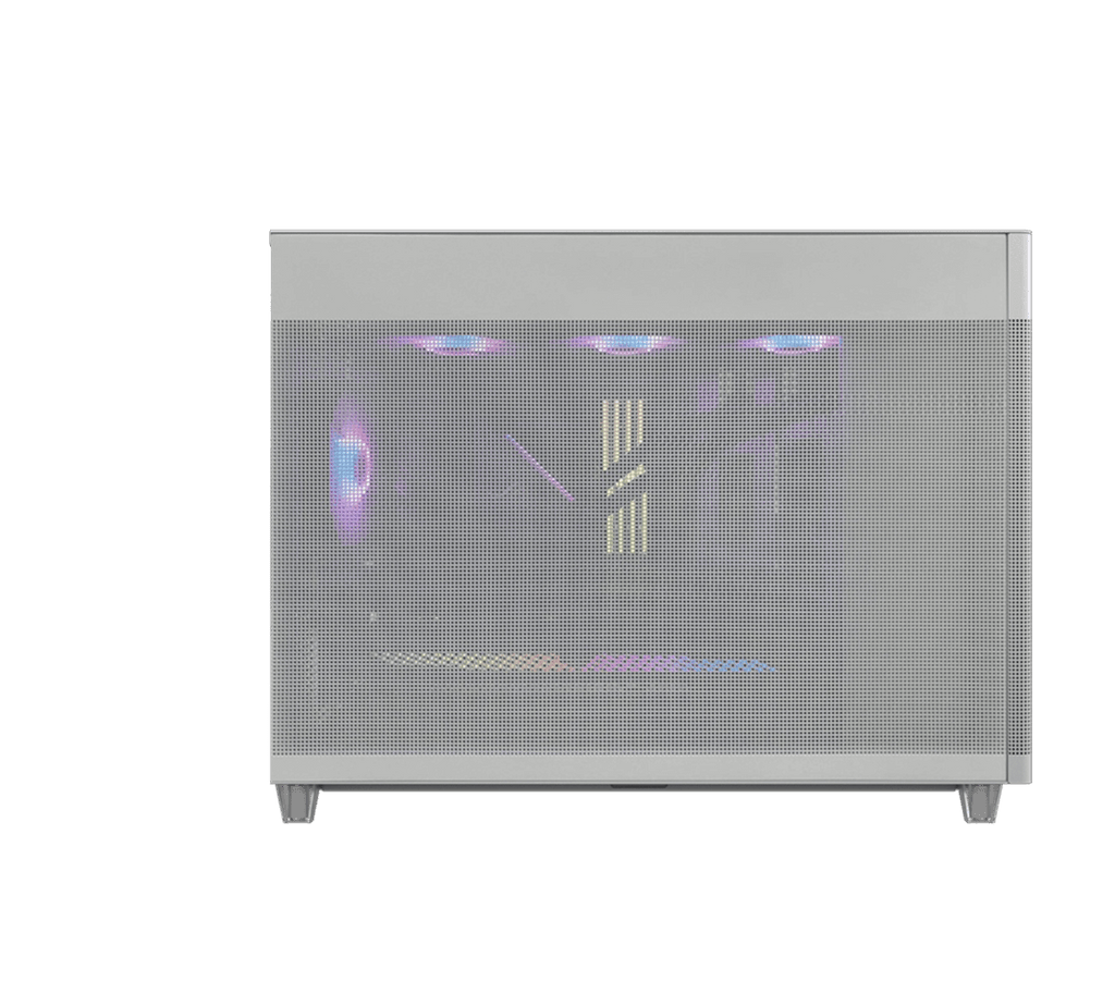 Side angle of ASUS Prime AP201 and airflow direction