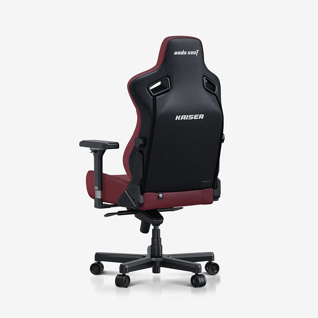 AndaSeat Kaiser 3 XL gaming chair, classic maroon PVC leather