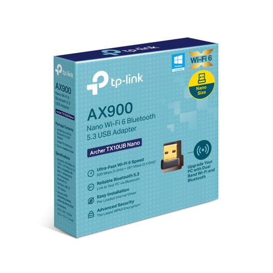 AX900 Nano Wi-Fi 6 Bluetooth 5.3 USB Adapter 11