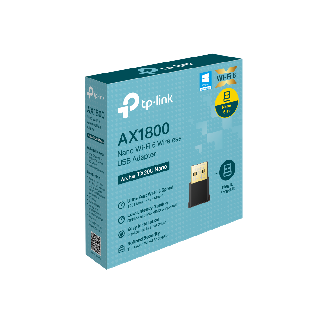 AX1800 Nano Wi-Fi 6 Wireless USB Adapter 5