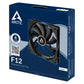 Arctic F12 Low Noise 12cm Case Fan with 9 Blades & Fluid Dynamic 1350 RPM - Tech Syndicate 