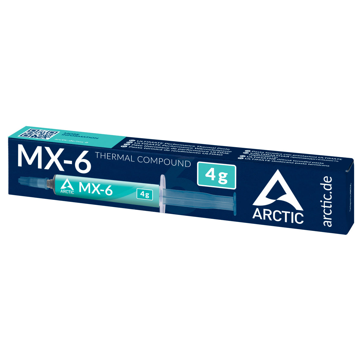 Arctic MX-6 High Performance Thermal Compound with Syringe 2g~8g - Tech Syndicate