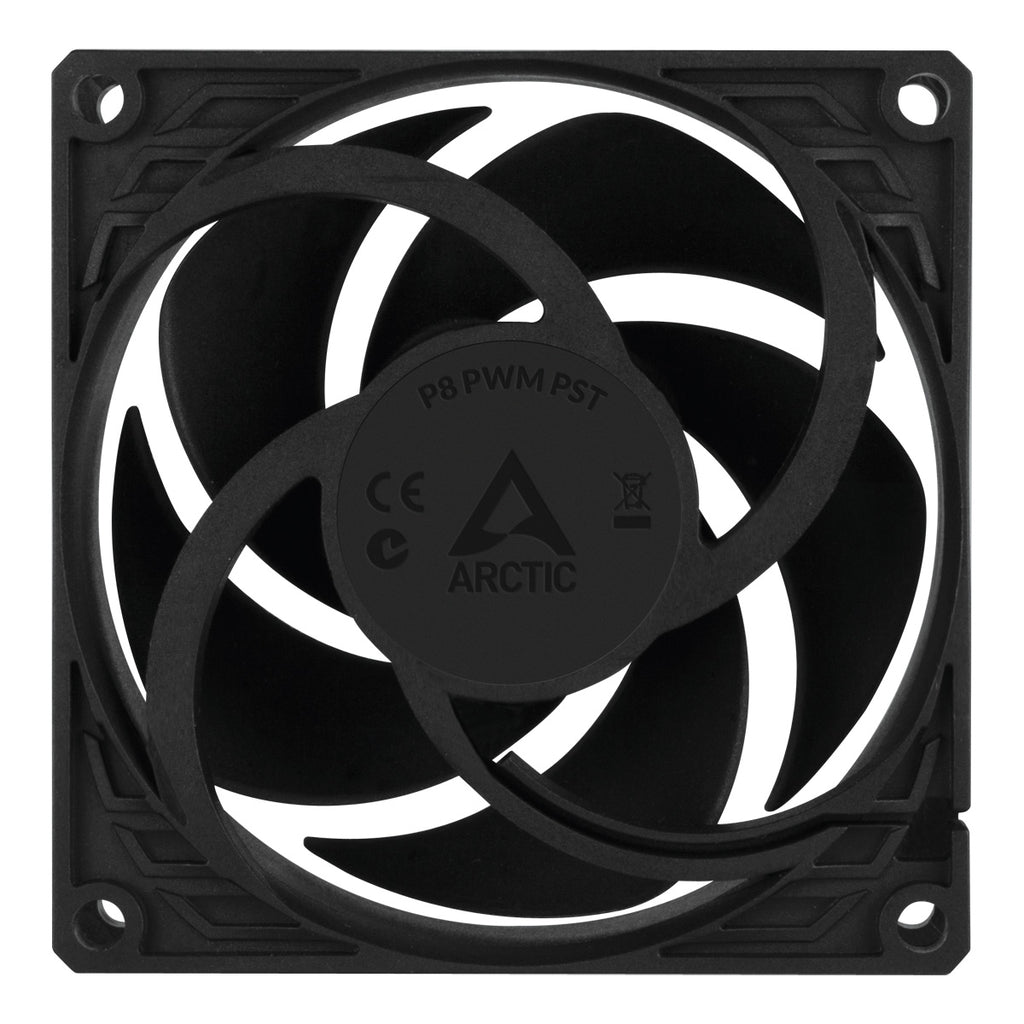 Arctic P8 8cm Pressure Optimised PWM PST Case Fan Cable Splitter & Fluid Dynamic - 200-3000 RPM - Tech Syndicate