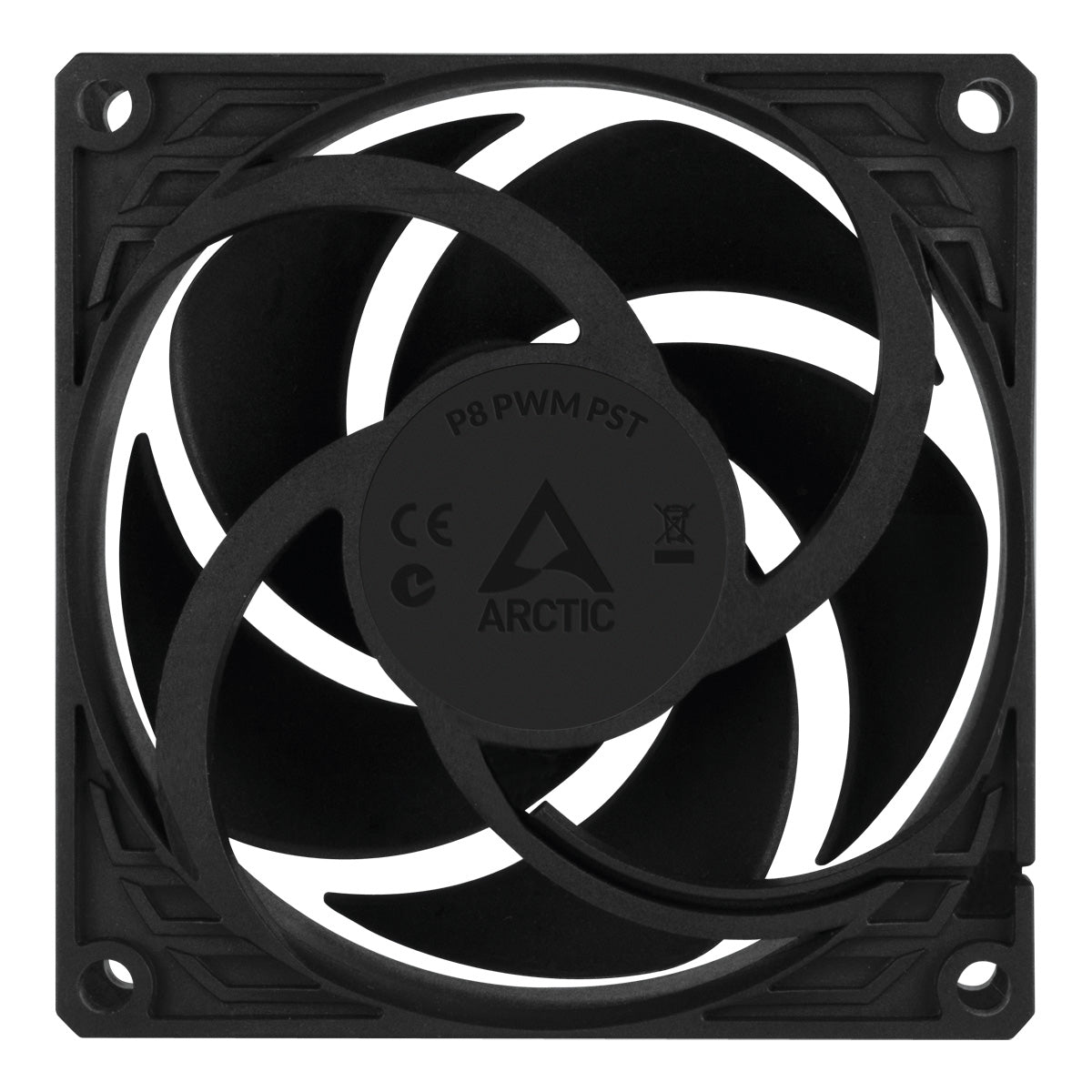 Arctic P8 8cm Pressure Optimised PWM PST Case Fan Cable Splitter & Fluid Dynamic - 200-3000 RPM - Tech Syndicate