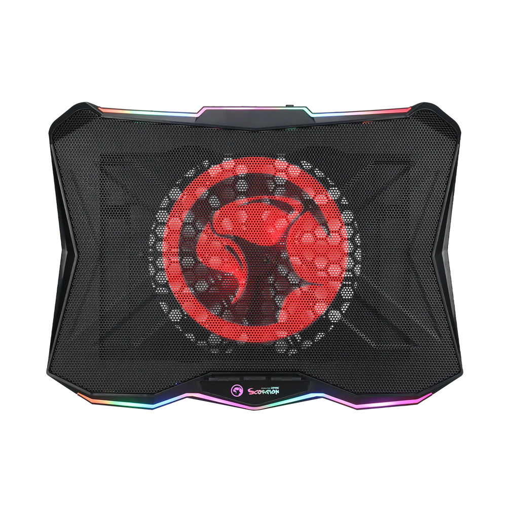 Marvo FN-40 Atlas 40 RGB Laptop Cooling Stand - Black