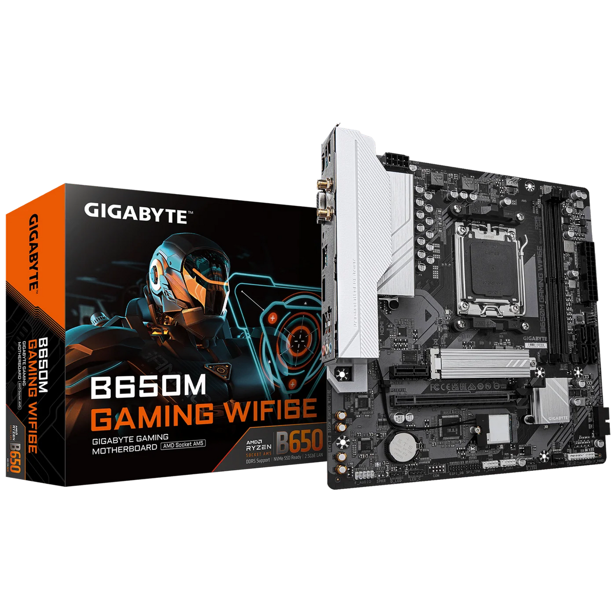 Gigabyte B650M Gaming WIFI6E mATX AM5 Motherboard