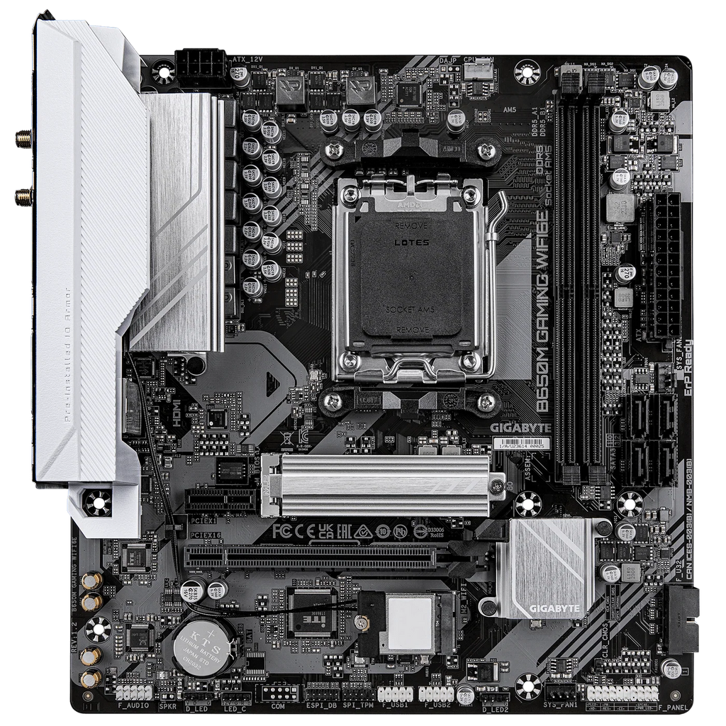 Gigabyte B650M Gaming WIFI6E mATX AM5 Motherboard