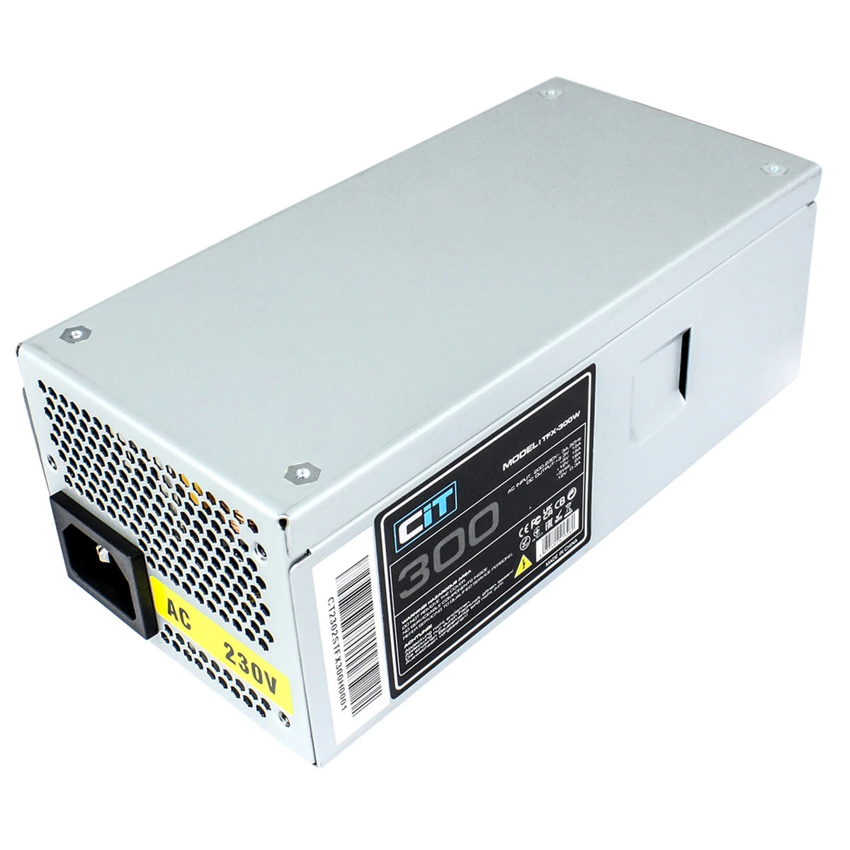 CIT TFX-300W 300W Silver TFX Power Supply - 80mm Fan