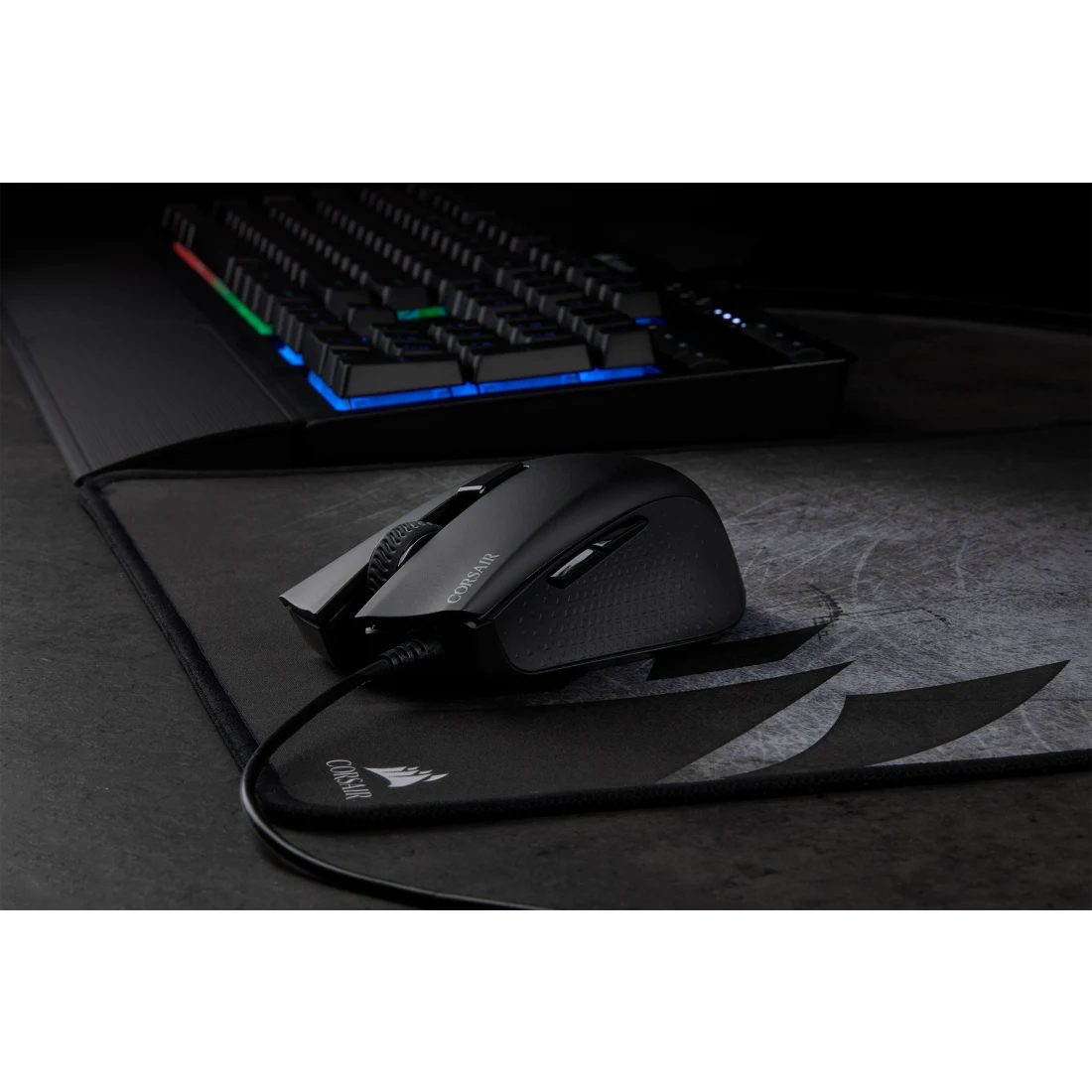 Corsair Harpoon Pro Lightweight RGB  Optical Gaming Mouse  12000 DPI and 6 Programmable Buttons - Tech Syndicate 