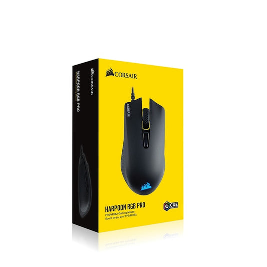 Corsair Harpoon Pro Lightweight RGB  Optical Gaming Mouse  12000 DPI and 6 Programmable Buttons - Tech Syndicate 