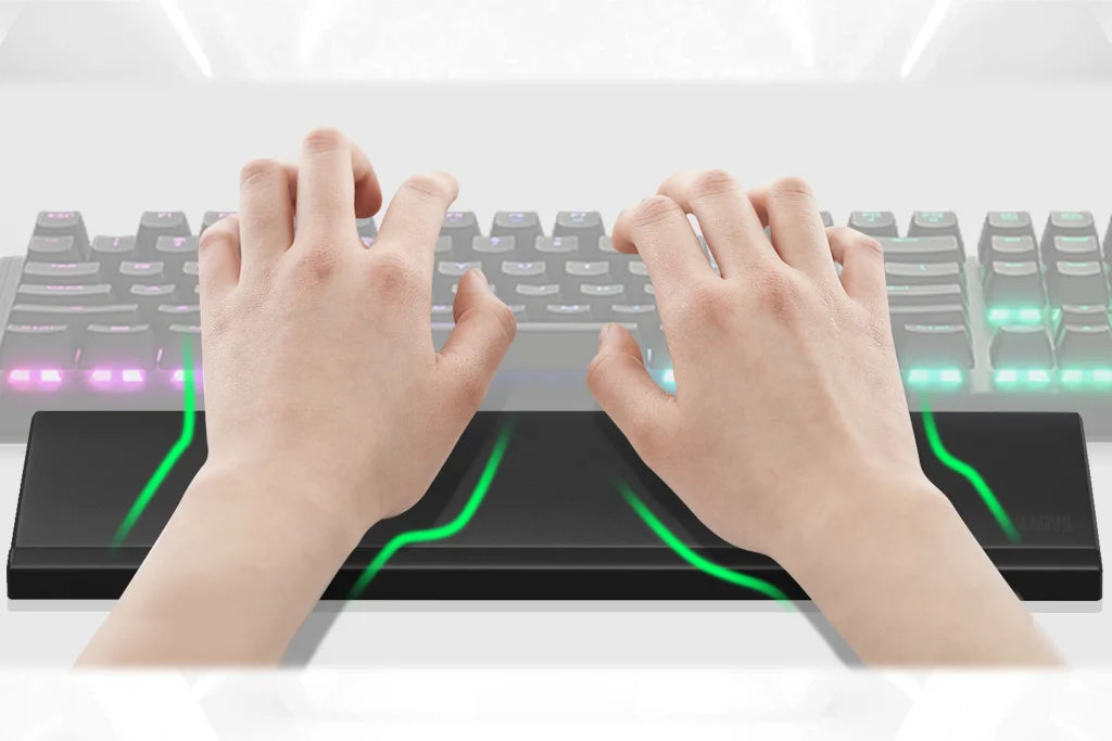 Marvo Scorpion K002 Crest 60 Keyboard Wrist Rest - Black