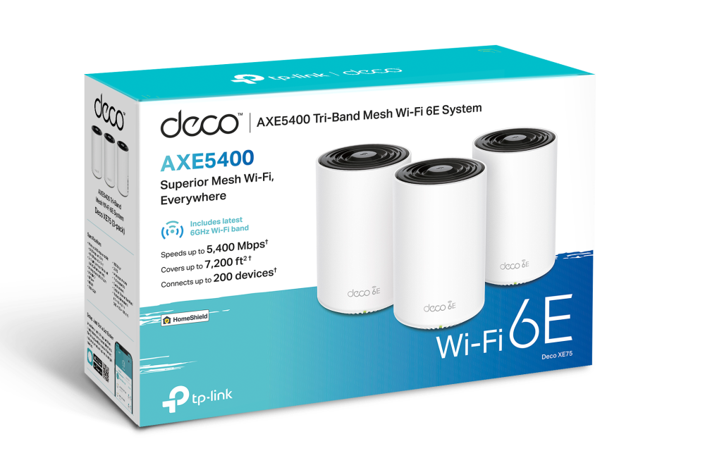 AXE5400 Tri-Band Mesh Wi-Fi 6E System 5