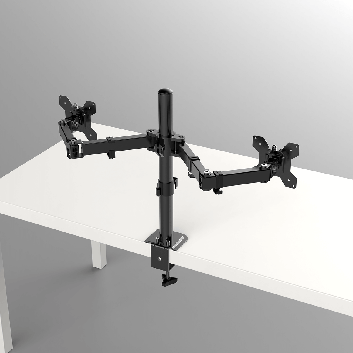 piXL Desk-Mounted Fully-Adjustable Dual Monitor Arm - Image 2
