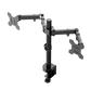 piXL Dual Monitor Arm - up to 27 Inch VESA Desk Mount, Cable Management