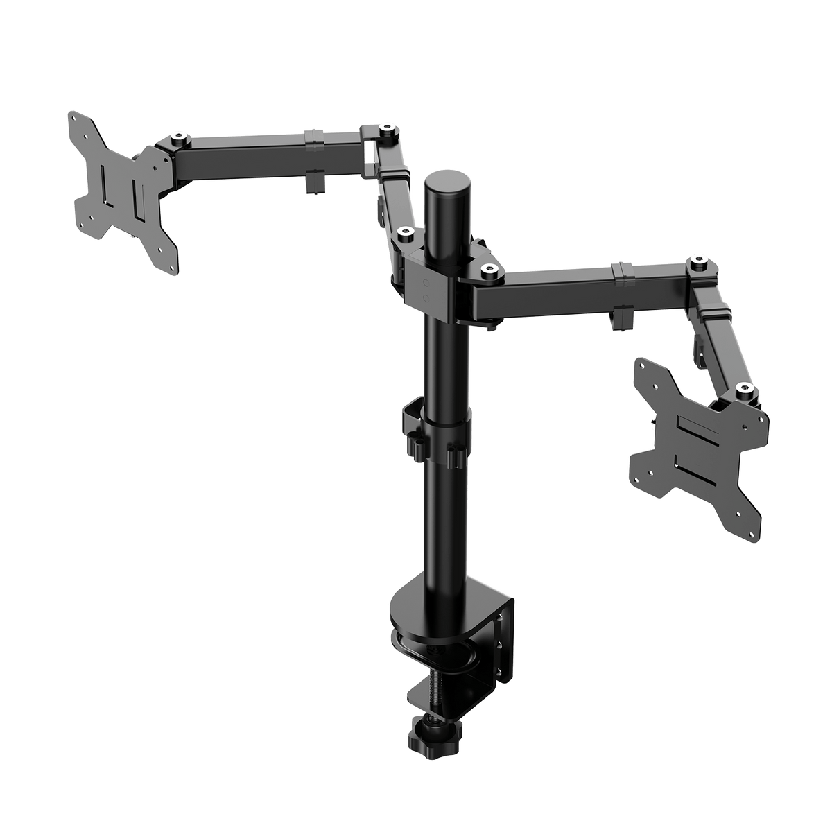 piXL Dual Monitor Arm - up to 27 Inch VESA Desk Mount, Cable Management