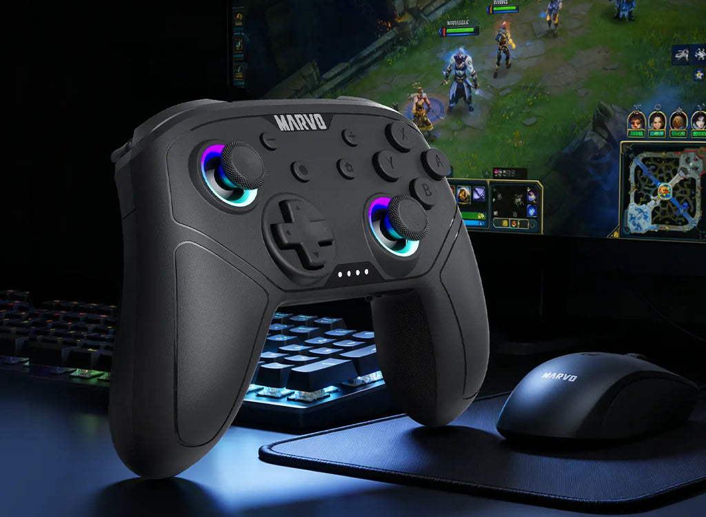 Marvo GT-80 Pact 60 Wireless Gaming Controller - PS3/PS4/Switch/PC