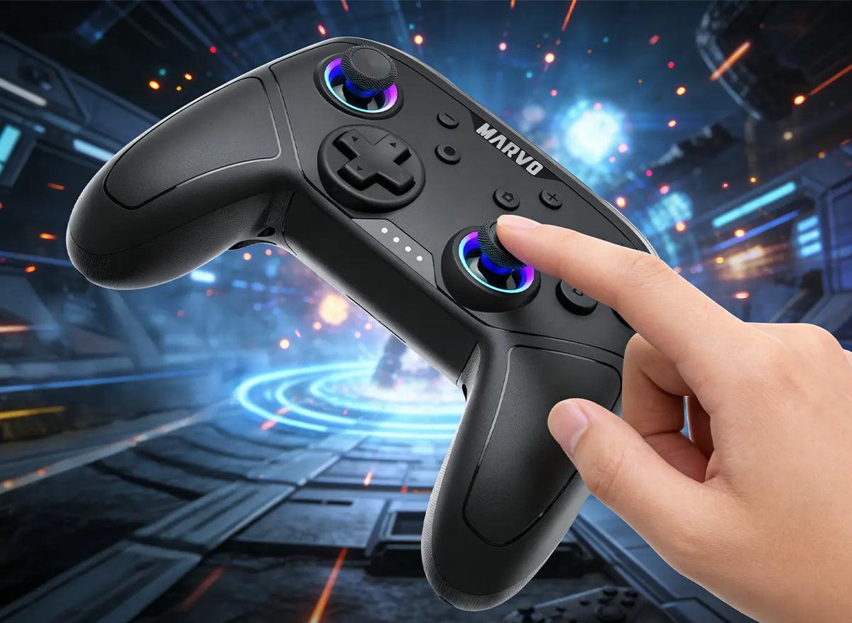 Marvo GT-80 Pact 60 Wireless Gaming Controller - PS3/PS4/Switch/PC
