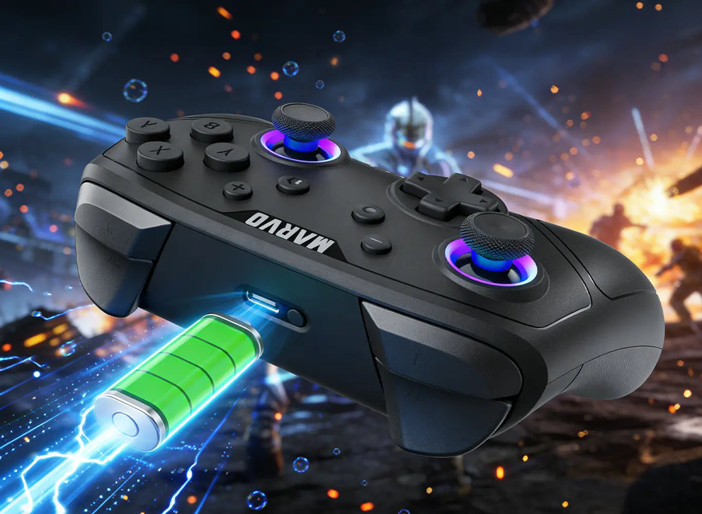 Marvo GT-80 Pact 60 Wireless Gaming Controller - PS3/PS4/Switch/PC