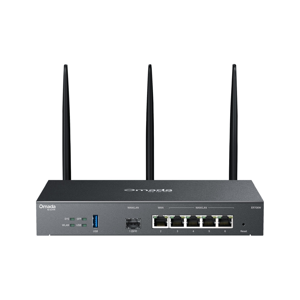 TP-Link Omada ER706W AX3000 WiFi 6 Gigabit VPN Router
