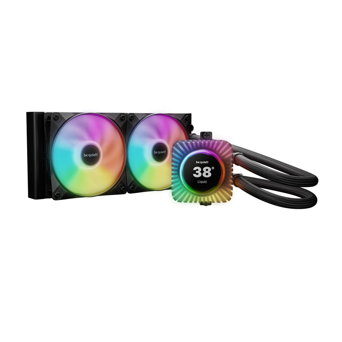 be quiet! Light Loop IO LCD 240mm Black AIO Liquid Cooler