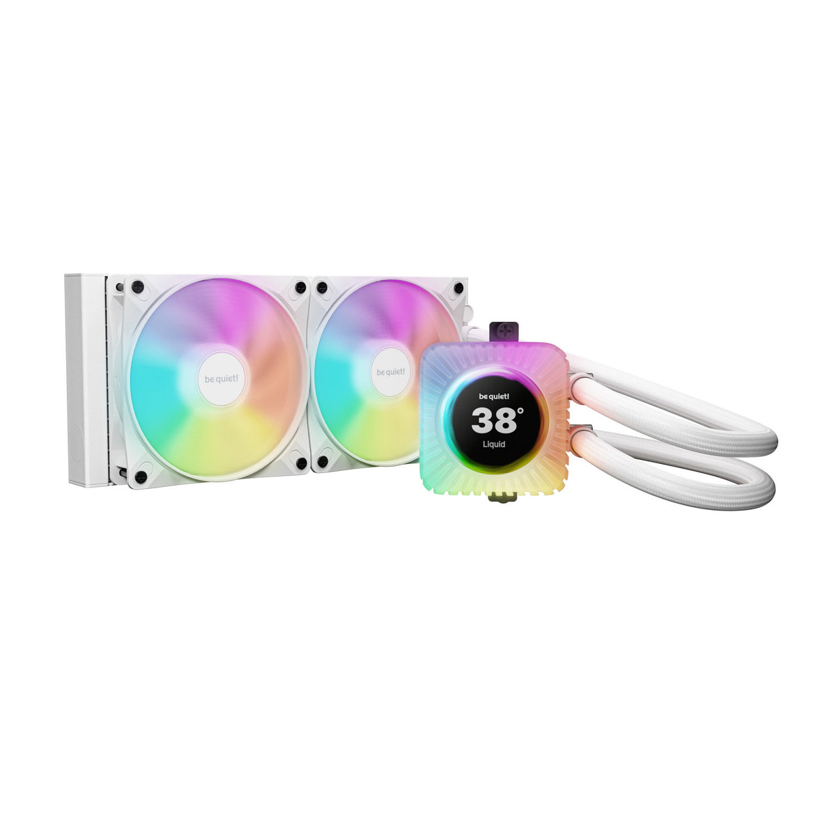 be quiet! Light Loop IO LCD 240mm White AIO Cooler