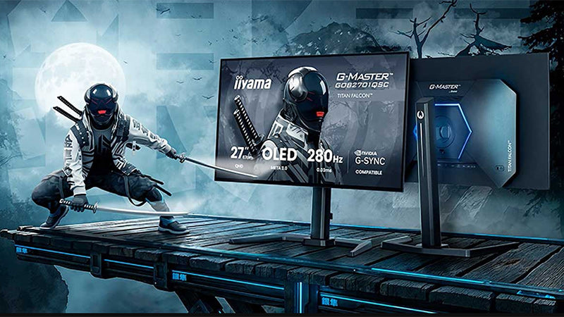 iiyama G-MASTER GOB2701QSC-B1 27" QHD 280Hz OLED Monitor